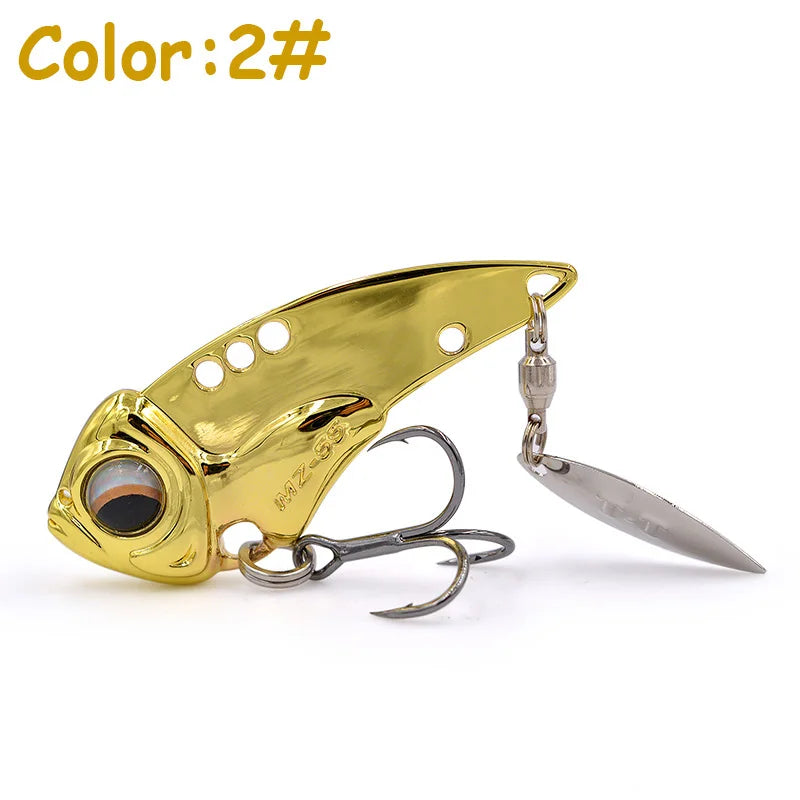 Castfanatic MZ55 MZ60 Metal VIB Blade Glow Cicada Lure | SAMAG
