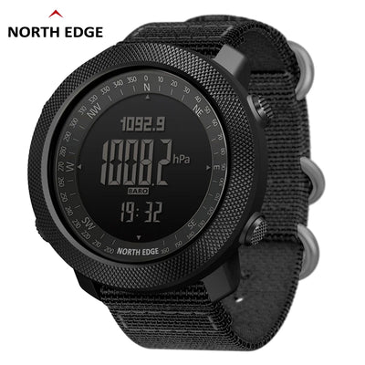 NORTH EDGE Men's Sport Digital Watch Hours Running Swimming Military Army Watches Altimeter Barometer Compass | SAMAG