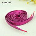 1 cm Width Colorful Lurex Shoelaces Trendy Bright Colorful Fall Winter Shoelaces Sneaker White Casual Sports Leather Shoes Laces