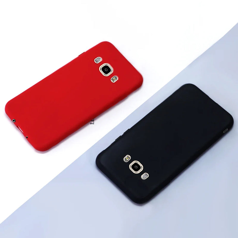 Shockproof Matte Soft Silicone Case For Samsung Galaxy J3 J5 J7 2016 Case Phone Back Cover for Samsung J3 J5 7 2016 Case Bumper