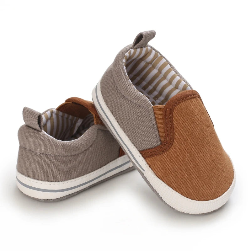 VALEN SINA New Baby Shoes White Christening Baptismal Moccasins Infant Boys Girls Slip-On Peas Shoes Walking Shoes