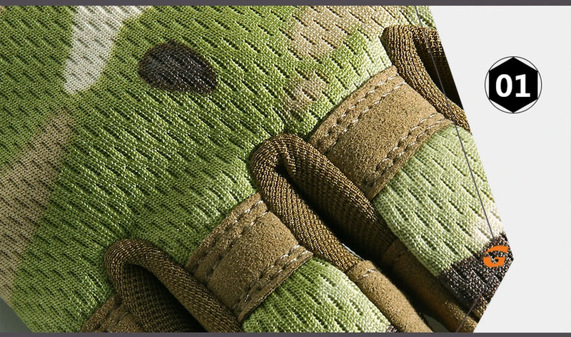 Outdoor Tactical Gloves Bicycle Airsoft Hiking Climbing Shooting Paintball Working Camo Sport Full Finger Glove Outdoor Gear