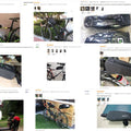ROCKBROS Bicycle Bag Waterproof Cycling Top Front Tube Frame Bag Large Capacity MTB Road Bicycle Pannier Black Bike Accessories