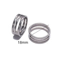 1Pcs 19mm Jump Ring Stainless Steel Opener Closing Tools Finger Rings For Jewelry Making Round Circle Bead Pliers Accessories
