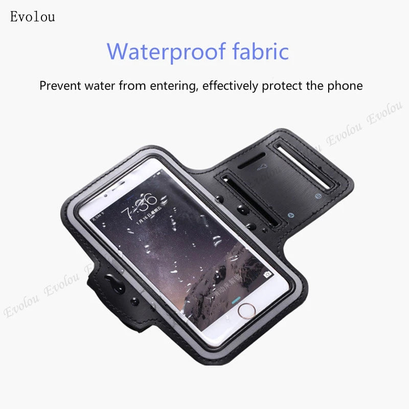 Sport Arm band For Xiaomi Redmi Note 10 Pro Max Pouch Gym Running Arm Holder for Xiaomi Mi 10T Pro Lite Redmi 9T 9A 8 Pro Cover