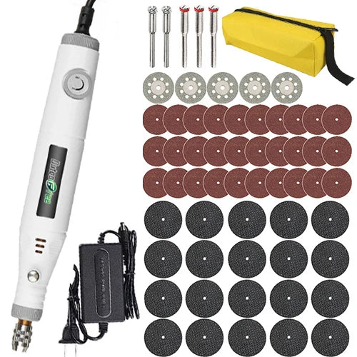 110V/220V Electric Drill Engraving Pen Home DIY Mini Machine Power Tools With Dremel Accessories Rotary Set - View 8 | SAMAG