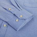 S~6XL Cotton Oxford Shirt For Men's Long Sleeve Plaid | SAMAG