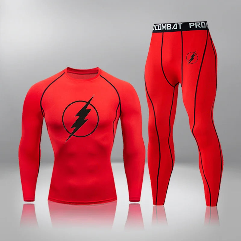 Men's Warm Base Coat Thermal Underwear Set Winter Cosy Line For Hunting Hiking Active Sports Track And Field Team,Football Sport