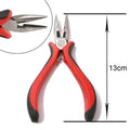 Mini Pliers Tools Set for Jewelry Making Beading round Flat Long Needle Nose Cutting Wire Complete Beading Jewelry Equipment Kit