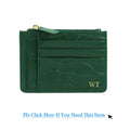 Classic Crocodile Pattern Card Holder Men Women Genuine Leather Leather Credit Card Case ID Card Holder Wallet Purse Pouch