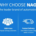 NAO P21W led BAY15D PY21W BA15S White 1300Lm Car LED Bulb P21/5W Turn Signal 1156 3030 1157 T20 W16W T15 W21/5W 7443 W21W 7440