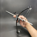 Outdoor Mini Compound Bow With Pulley Portable Detachable | SAMAG