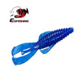 ESFISHING Hot Jigging Silicone Bait Rage Bug Craw 100mm Wobblers for Pike Bass Pesca Artificial Ned Fishing Lure Salts