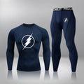 Men's Warm Base Coat Thermal Underwear Set Winter Cosy Line For Hunting Hiking Active Sports Track And Field Team,Football Sport