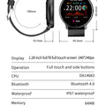 LIGE 2026 Smart Watch Women Men Ladies Gift Sport Fitness Men Watches Heart Rate Monitor Waterproof Smartwatch For Android IOS