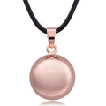 Eudora Harmony Ball Pendant Necklace Pregnancy Chime Ball Mexcian Bola Pendants Wishing Balls Fine Jewelry for Women Best Gift