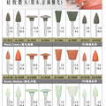Dental Silicone Grinding Head Amalgam/Metal Polisher For Low-Speed Handpiece Contra angle Composite Teeth Polishing RA Stone