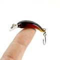 Mini Minnow Wobblers Triangle Hooks Fish Popper Bass | SAMAG