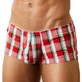 Men's Underwear Boxers Cotton Underpants High Quality Male Panties Boxer Shorts Plaid Point Comfortable Lounge Loose Underwears