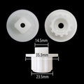 3pcs Meat Grinder Plastic Gear Mincer Pinion Screw Coupling Spare Parts for Zelmer 586 886 KM1500 Bosch MFW3540 Philips HR2725