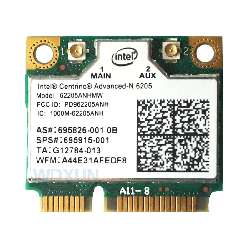 For 6250AN 2.4G / 5GHz dual - band wireless adapter 6205 62205an 62205hmw 300Mbps Half Mini PCI - E WiFi - Visuel 2 | SAMAG