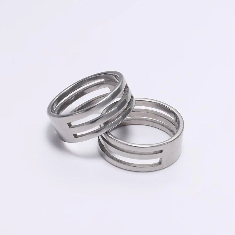 1Pcs 19mm Jump Ring Stainless Steel Opener Closing Tools Finger Rings For Jewelry Making Round Circle Bead Pliers Accessories