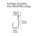 Drop Shot Hook Mini Bass Fishing For Soft Lure | SAMAG