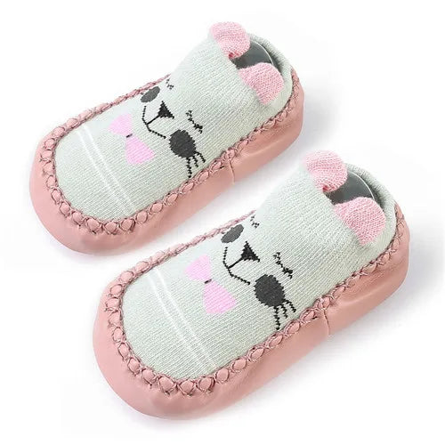 0 - 24M New born Baby Socks With Rubber Soles Infant Girls - View 8 | SAMAG
