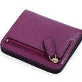 Fashion Split Leather Women Wallets Mini Purse Lady Small Leather Wallet with Coin Pocket