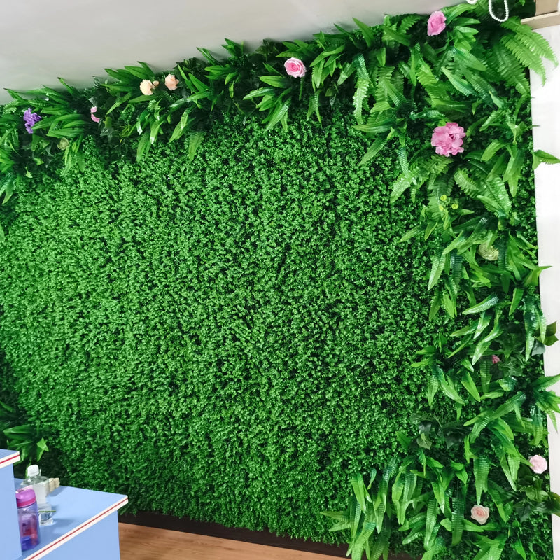 Artificial Plant for Background Wall Decoration, DIY Simulation Grass Leaf, Wedding Background, Party, Garden, Flower, New