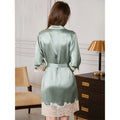 FImtairah  100  Silk Nightdress Women  Lace Long Nightdress  Korean Soft Fashion Luxury Brand Lady  Real Silk Nightgowns Women