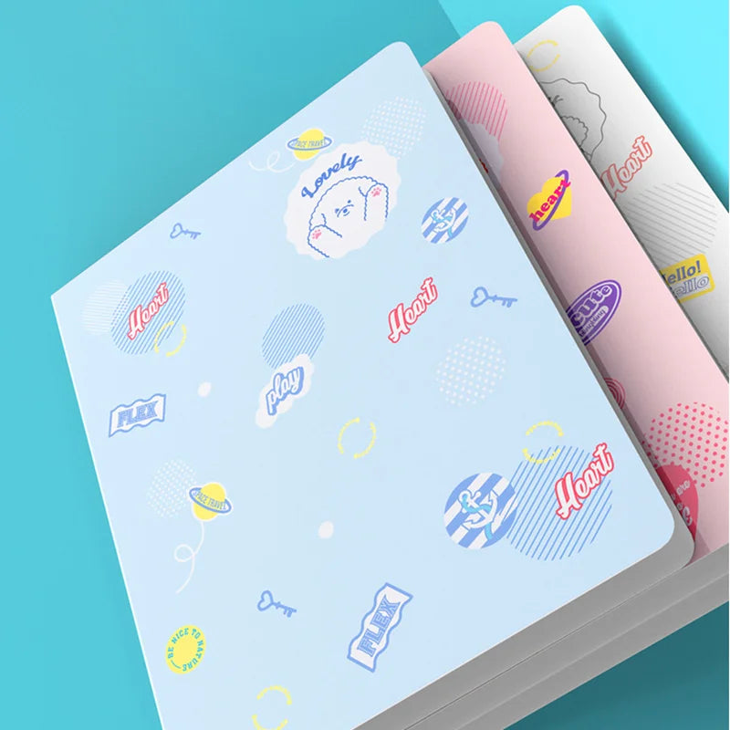 A4 Plastic Budget Binder File Folders For Documents 30/60 Pages Filing Products Office Supplies Desk Stationery Organizer