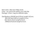 0 - 24M New born Baby Socks With Rubber Soles Infant Girls - View 6 | SAMAG