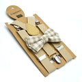 Baby Kids British Style Suspenders and Bow Tie Set Boys Braces Bowties Girls Tirantes Popular Three Clip Suspenders Elasticity