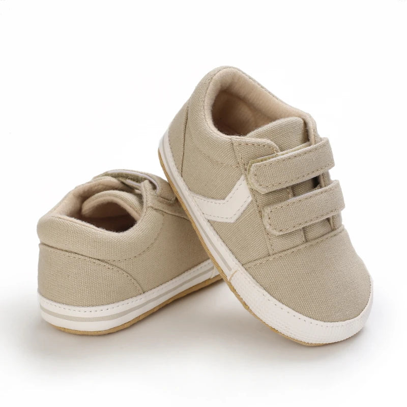VALEN SINA New Baby Shoes White Christening Baptismal Moccasins Infant Boys Girls Slip-On Peas Shoes Walking Shoes