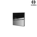 433MHz Smart Light Switch Rf Wireless Touch Wall Switch with Remote Control Tempered Glass Panel Switch for Home LED LAMP 220V
