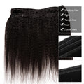 Kinky Straight Bundles Weave Coarse Yaki Straight Weaving Raw Indian Human Hair Bundles With Closure Hair Extensions For Women