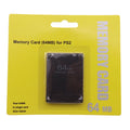 For PS2 8MB/64MB/128MB/256MB Memory Card Memory Expansion Cards Suitable for Sony PS1 PS2 Black Memory Card Wholesale