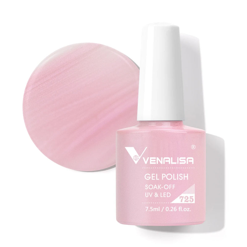 VENALISA Non Cleansing Topcoat Nail Art 7.5ml Soak off Base Coat Foundation No Wipe Top Coat Nail Gel Funny Bunny Gel Varnish