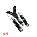 Fashion Polka Dot Colorful Children Belt Baby Boys Girls Suspenders Clip - on Y - Shape Braces Elastic - Visuel 8 | SAMAG