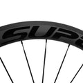 SUPERTEAM 50mm Clincher Tubeless Carbon Wheelset Road Bicycle Wheel 700C UCI Approved Carbon Rim