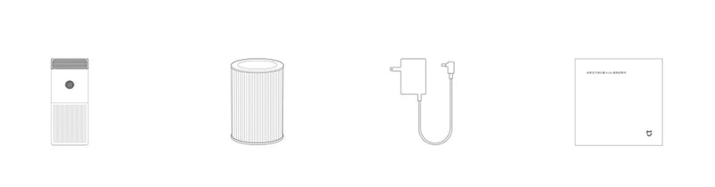 Xiaomi Home Pure Air Purifier 4 Lite Office Indoor Use Antibacterial Formaldehyde Removal Fog Purifier Household Appliances