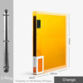 Fashion Colors Ring Binder A4 File Folder Folder 2-Rings Office Document Organizer File Storage A4 Binder Folder With Rings