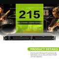 GAX-215 Professional audio equalizer Dual 15 Band Graphic Equalizer Power equalizer dj equipment professional sound equipment