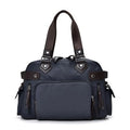 Men's Shoulder Bag Nylon Material British Casual Fashion School Style High Quality Multi-function Large Capacity Design