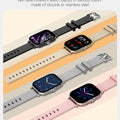 Smart watch with full touch screen, call, message reminder, music control and other functions, compatible with iPhone/android mo