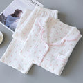 Fdfklak Spring Fall Full Sleeve Homewear Loose Pajama Set | SAMAG