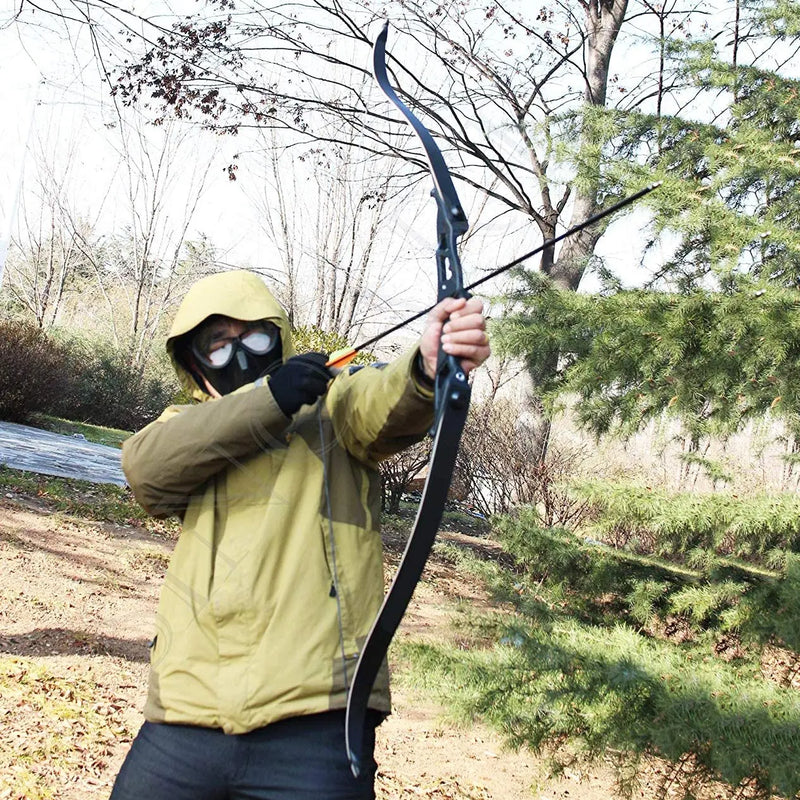 56inch Recurve Bow Right Hand Outdoor Hunting with 30" | SAMAG