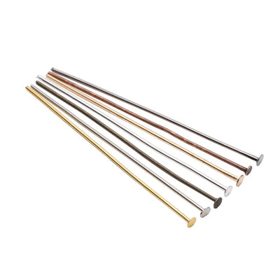 100- /bag 20 25 30 40 50 60 mm Flat Head Pins | SAMAG