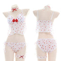 AniLV Sweetheart Strawberry Series Swimsuit Beach Bikini Costume Anime Cute Girl Pajamas Lingerie Uniform Set Cosplay